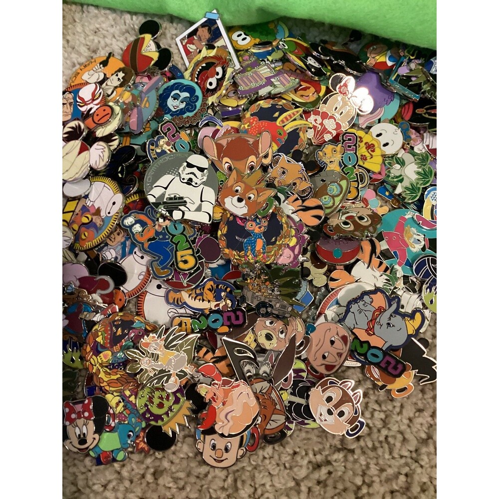 Lot Of 10 Authentic Disney Parks Mystery Bag / Box Pins Traders